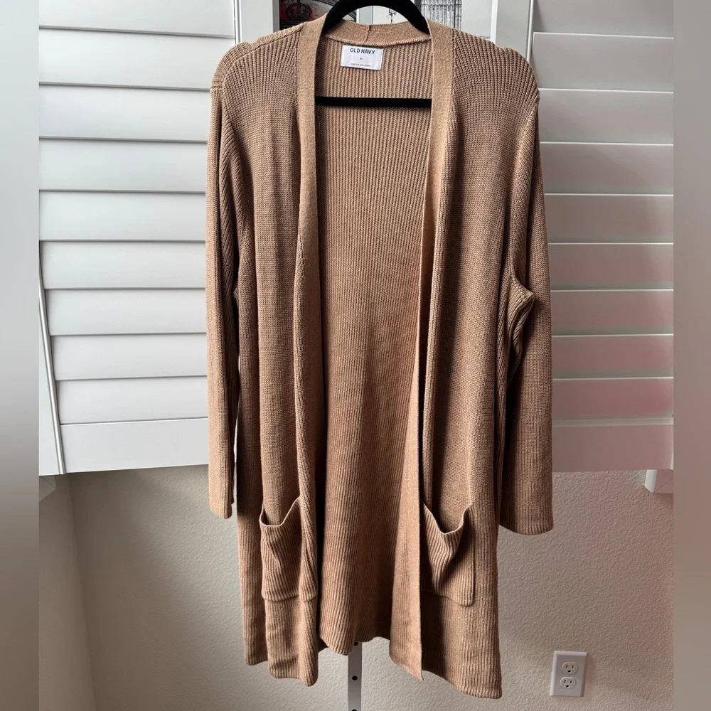 Old Navy Women's Brown Open Front Cardigan. Size 2X